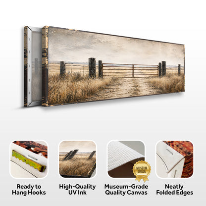Rustic Ranch Gate