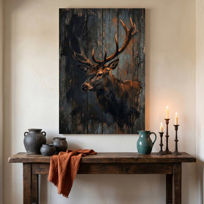 Rustic Stag Portrait
