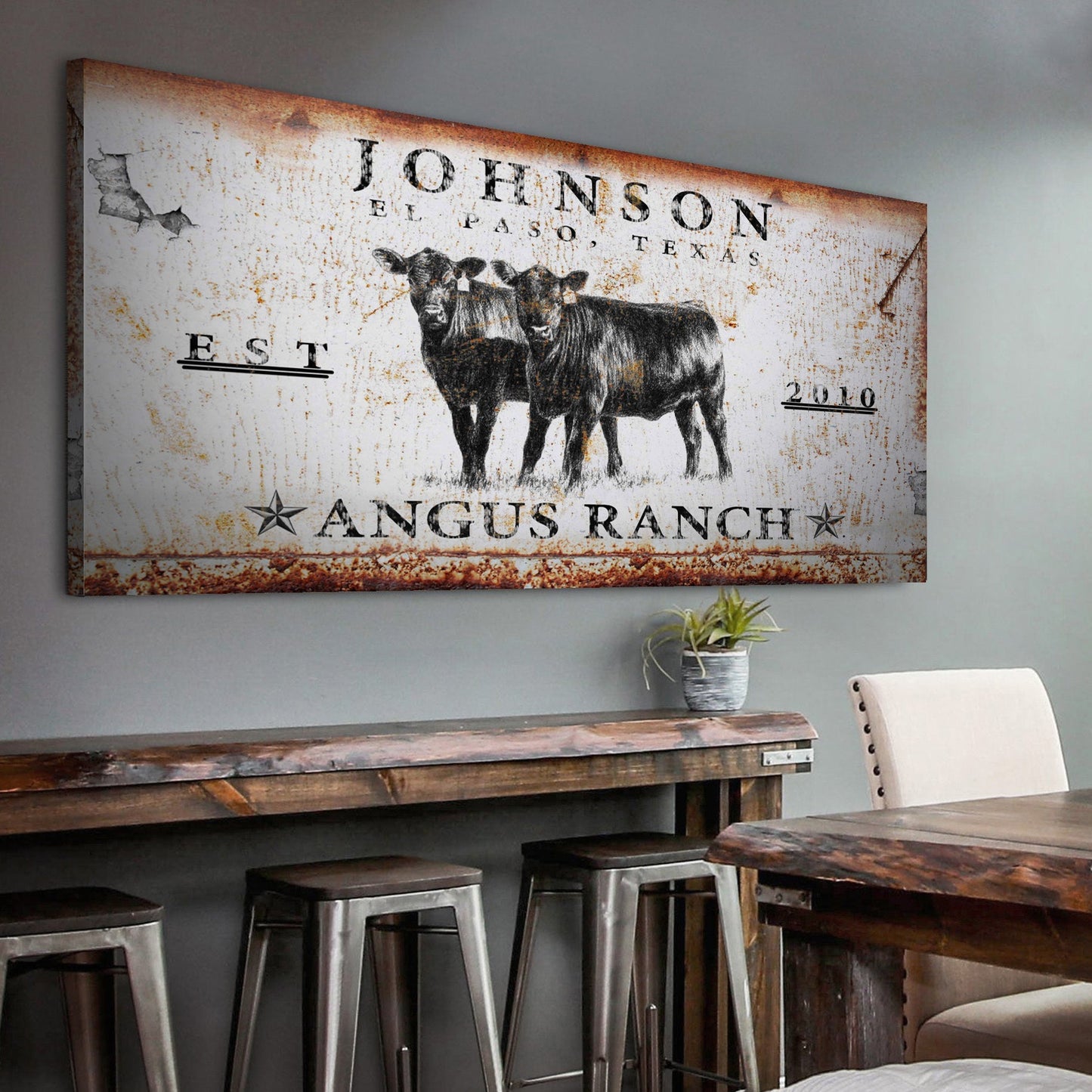 Angus Ranch Sign II