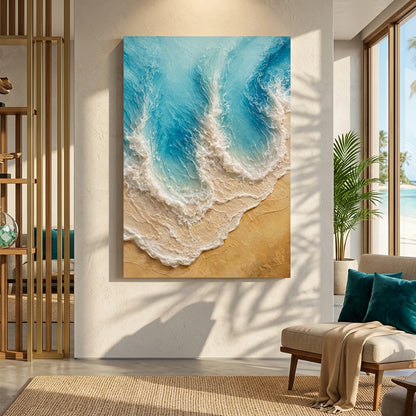 Sandy Shore Waves