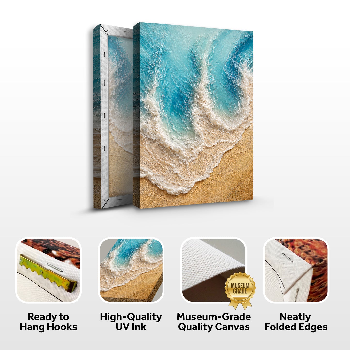 Sandy Shore Waves
