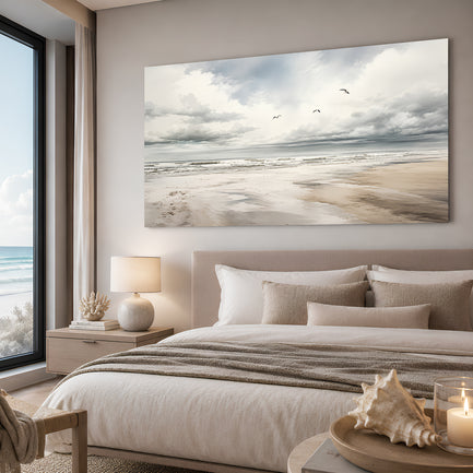 Serene Coastal Horizon