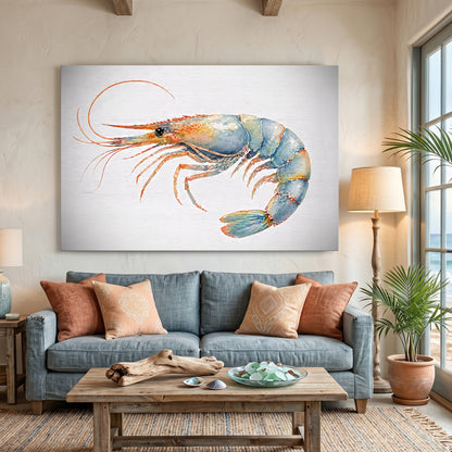 Shrimp Watercolor