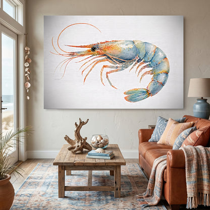 Shrimp Watercolor
