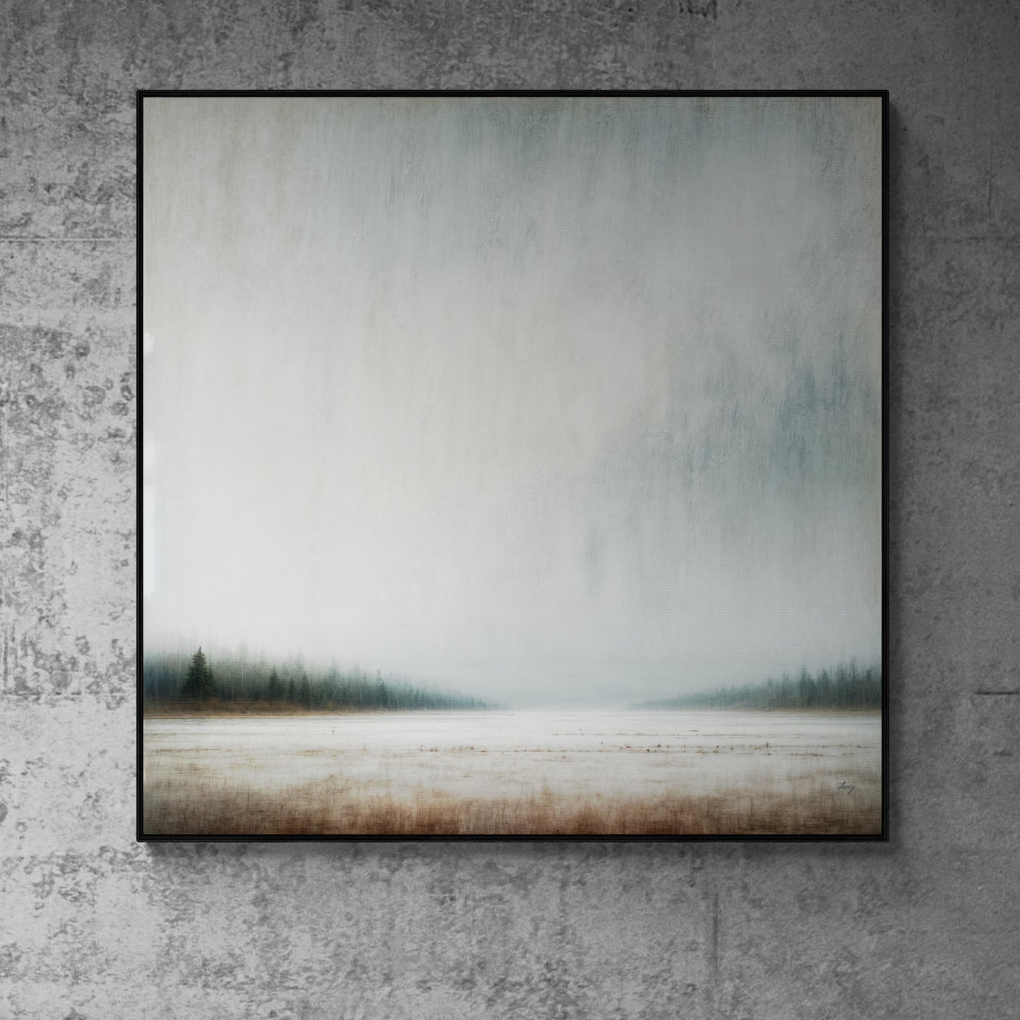 Canvas Print: "Silent Expanse"