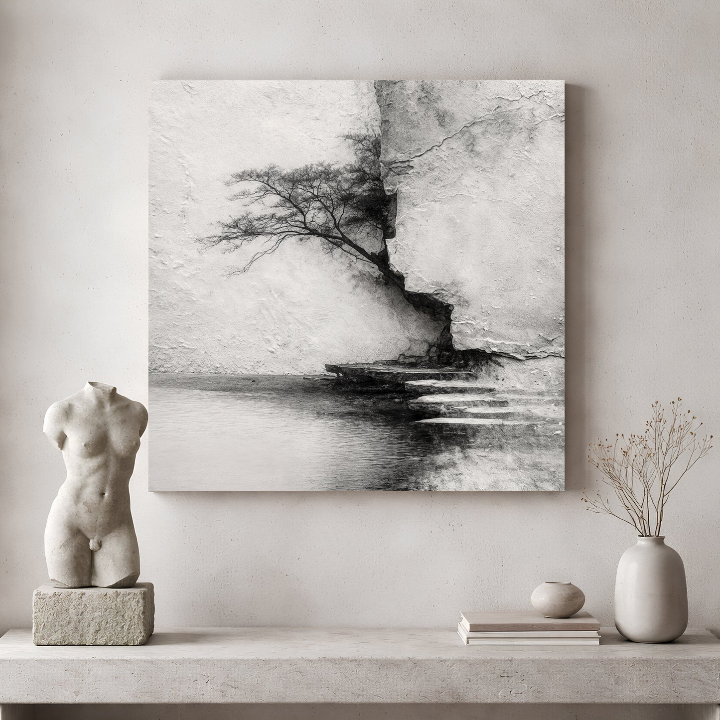Silent Tree Reflection