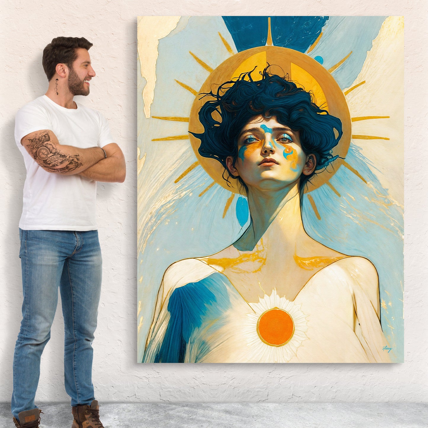 Canvas Print: "Solar Serenity II"