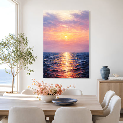 Sunset Reflection Seascape