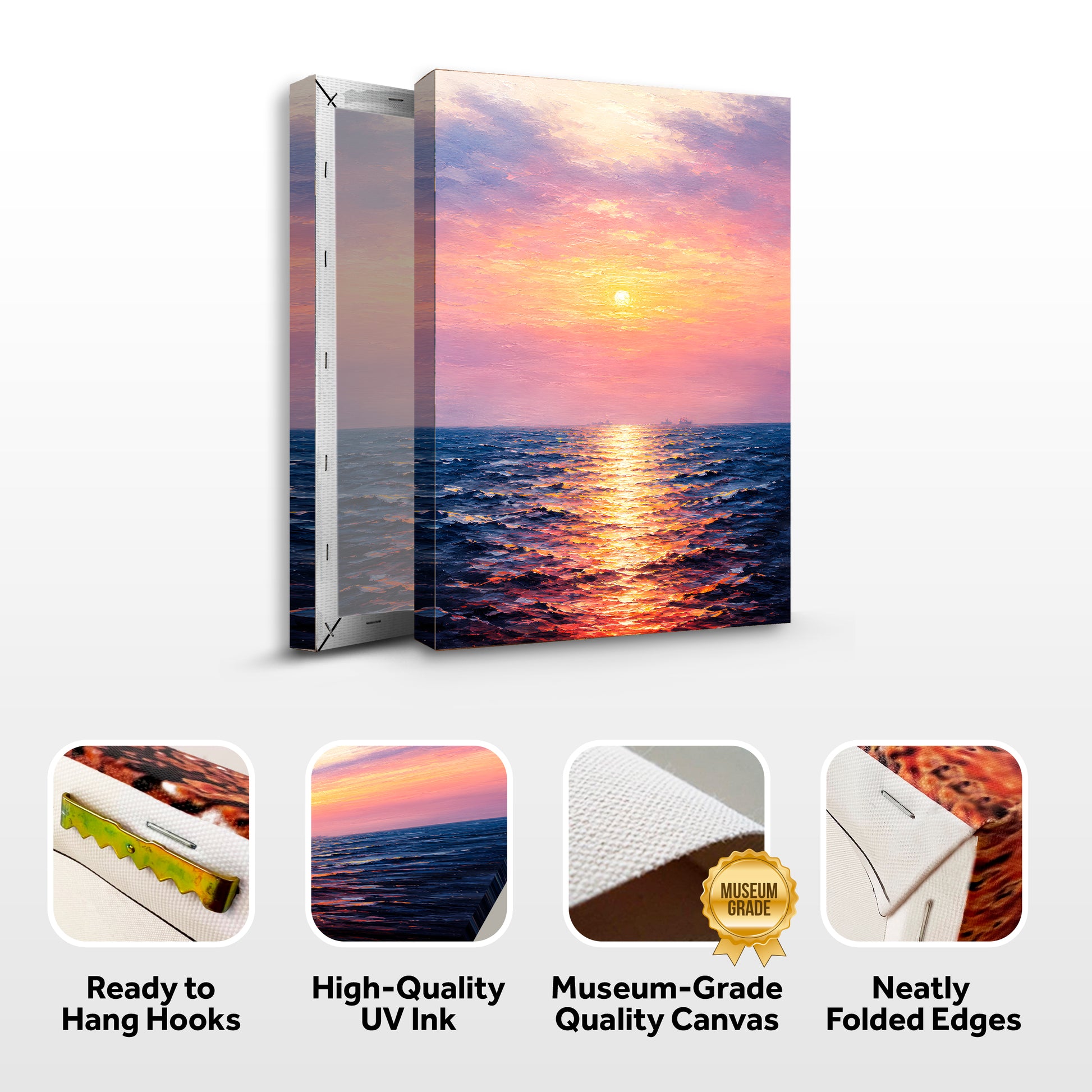Sunset Reflection Seascape