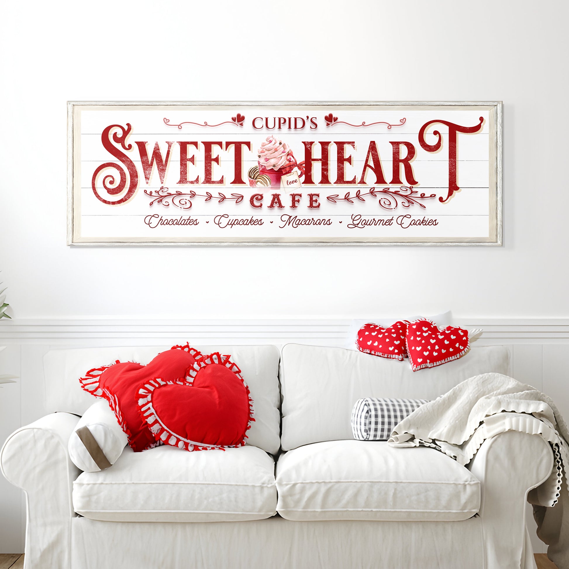Sweetheart Cafe Sign Style 2 - Image by Tailored Canvases