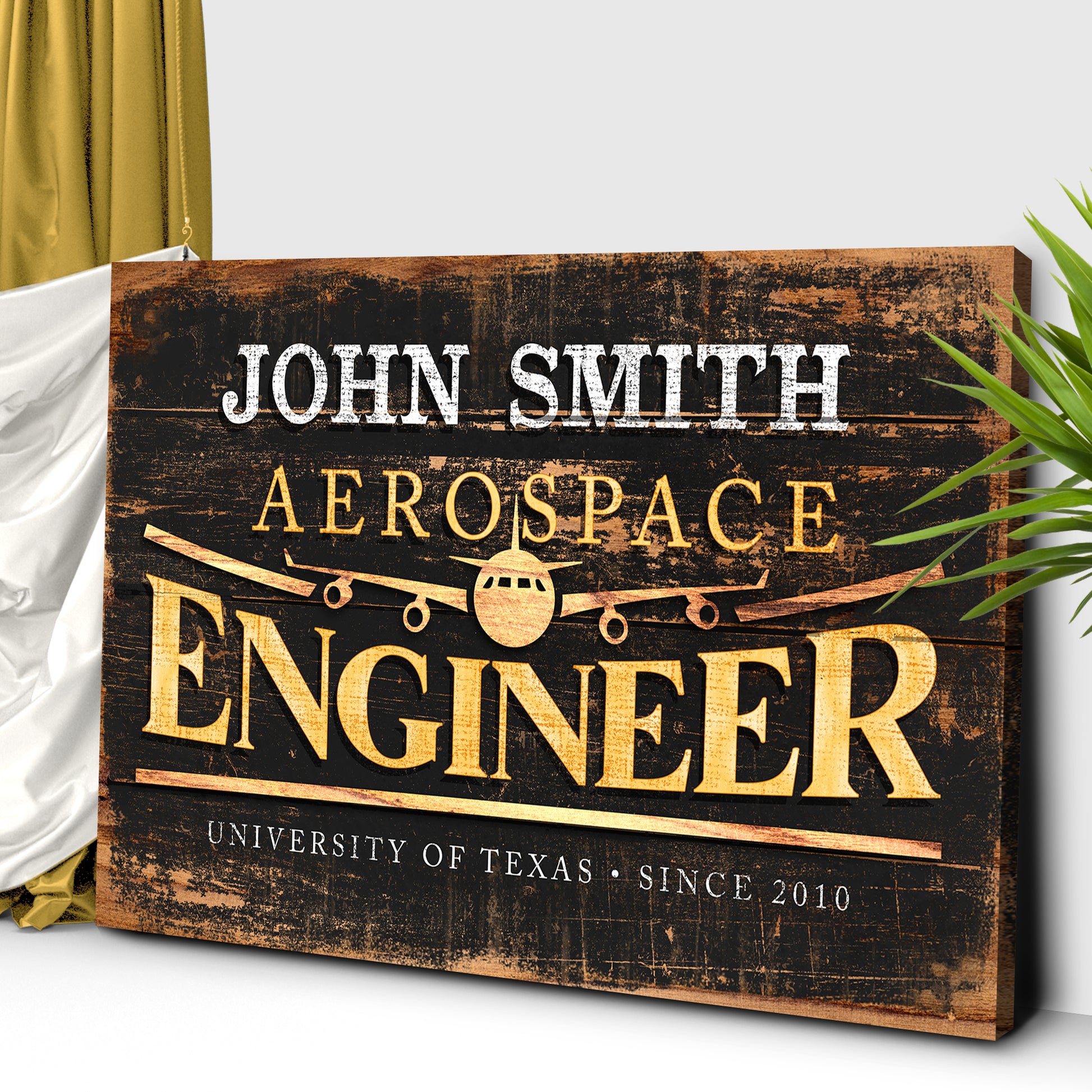 Aerospace Engineer Sign - Image by Tailored Canvases