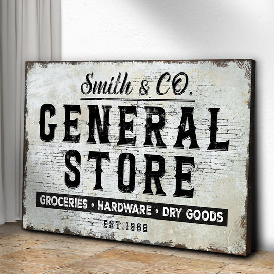 General Store Sign - Image by Tailored Canvases