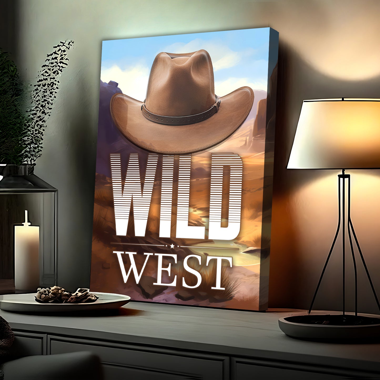 Wild West Sign III  - Image by Tailored Canvases