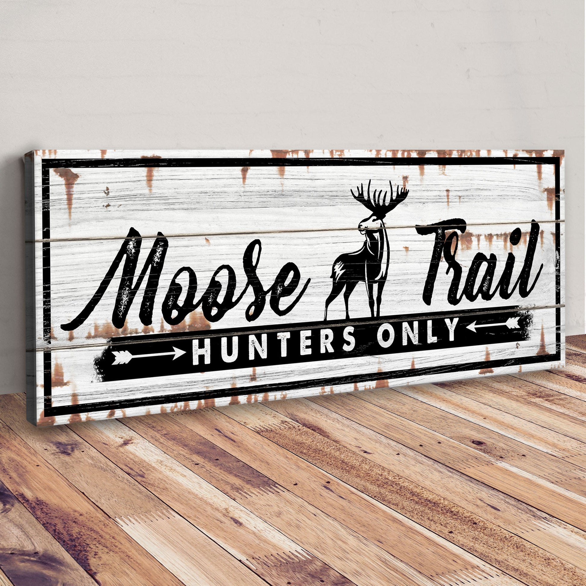 Moose Trail Sign - Image by Tailored Canvases
