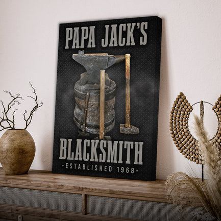 Blacksmith Sign  - Image by Tailored Canvases