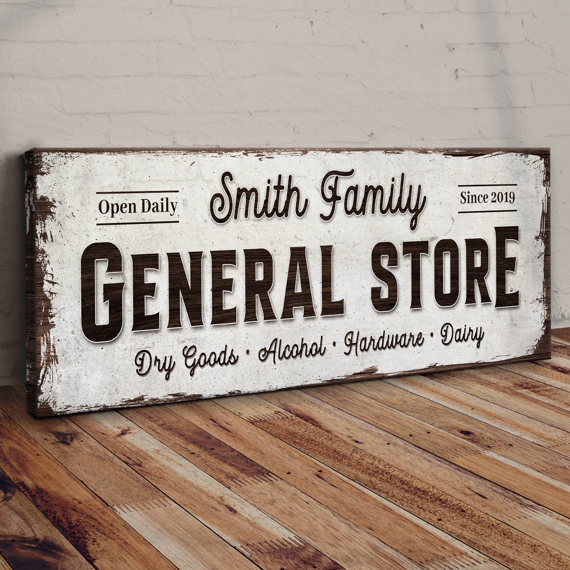 Family General Store Sign - Image by Tailored Canvases
