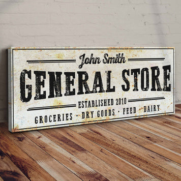 Rustic General Store Sign