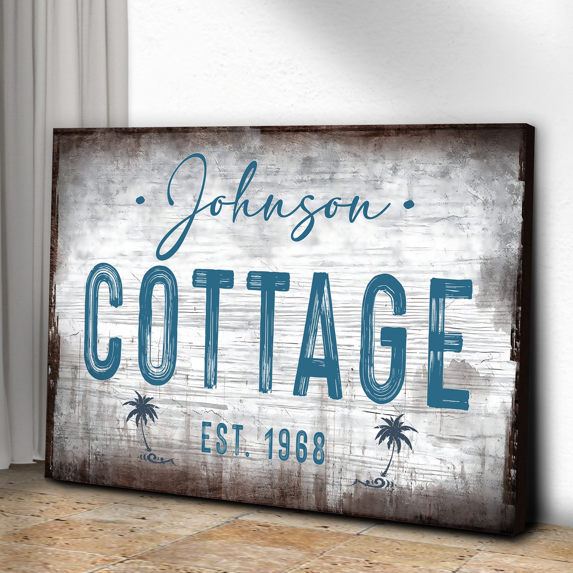 Cottage Sign II Style 1 - Image by Tailored Canvases