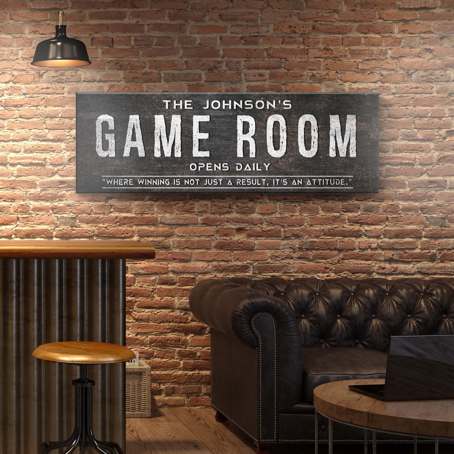 Game Room Sign Style 1 - Image by Tailored Canvases