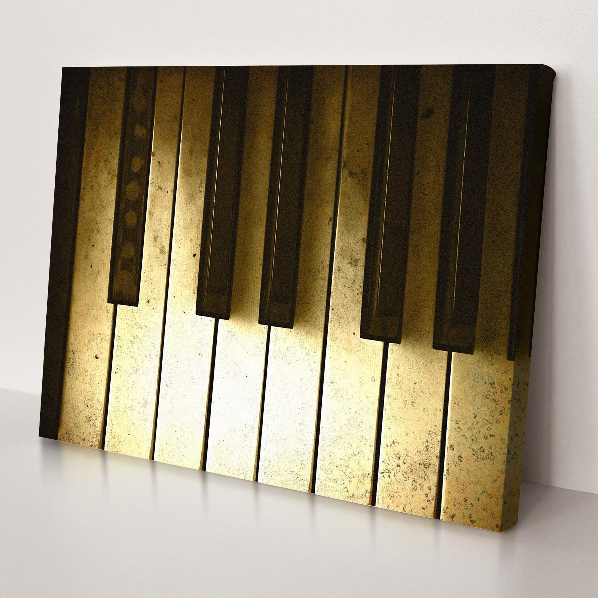 Keyboard Grunge Canvas Wall Art - Image by Tailored Canvases