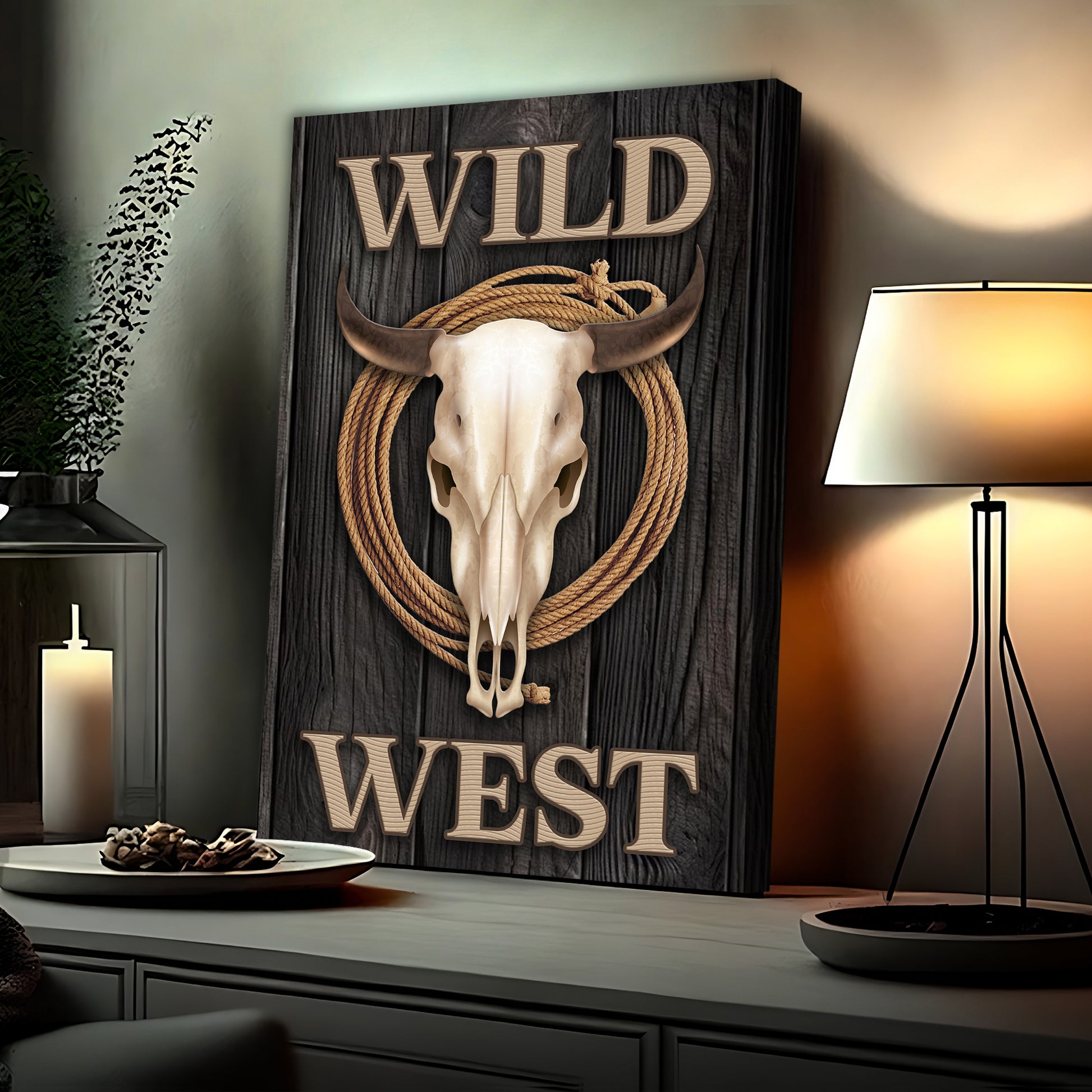 Wild West Sign V  - Image by Tailored Canvases