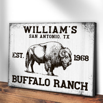 Buffalo Ranch Sign II