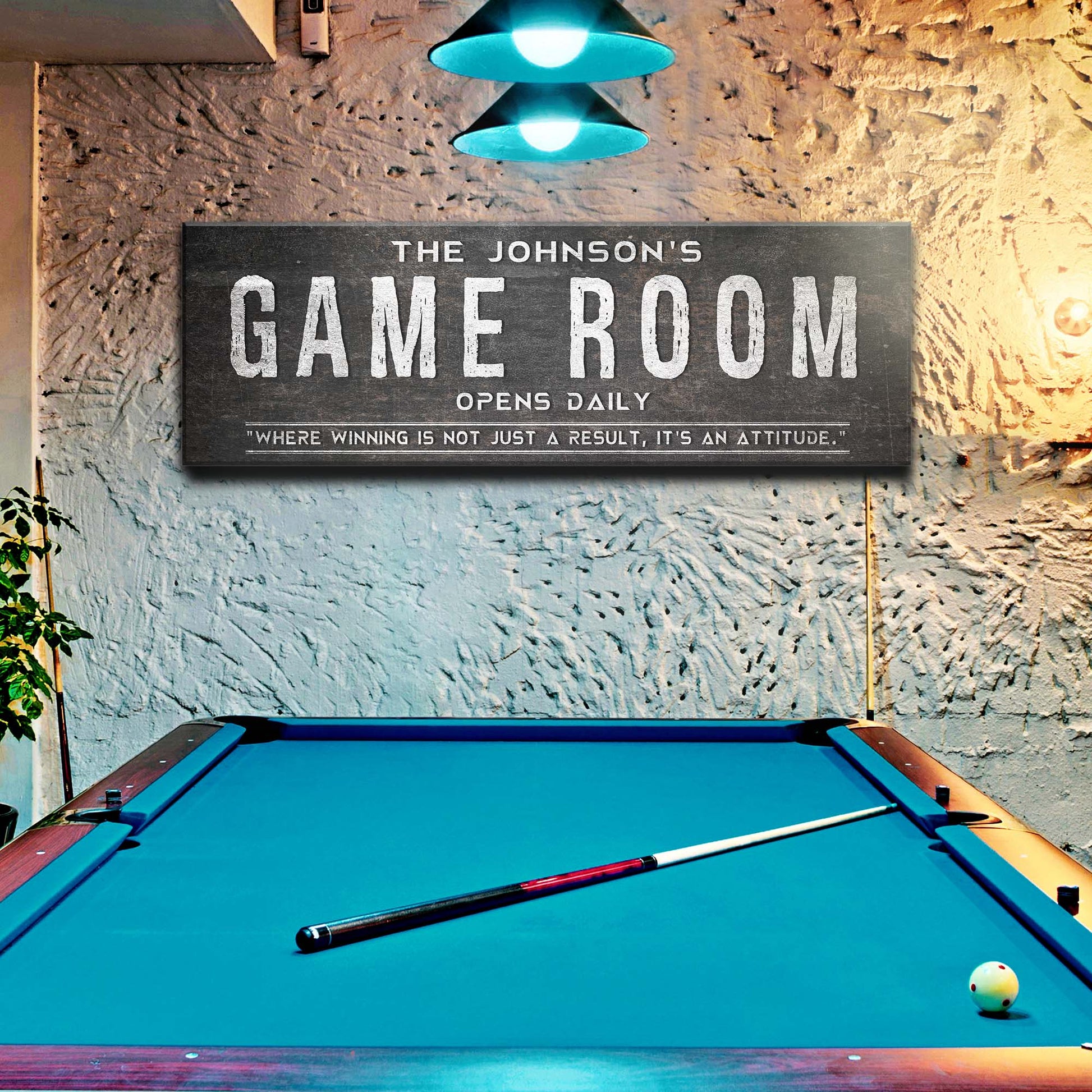 Game Room Sign Style 2 - Image by Tailored Canvases