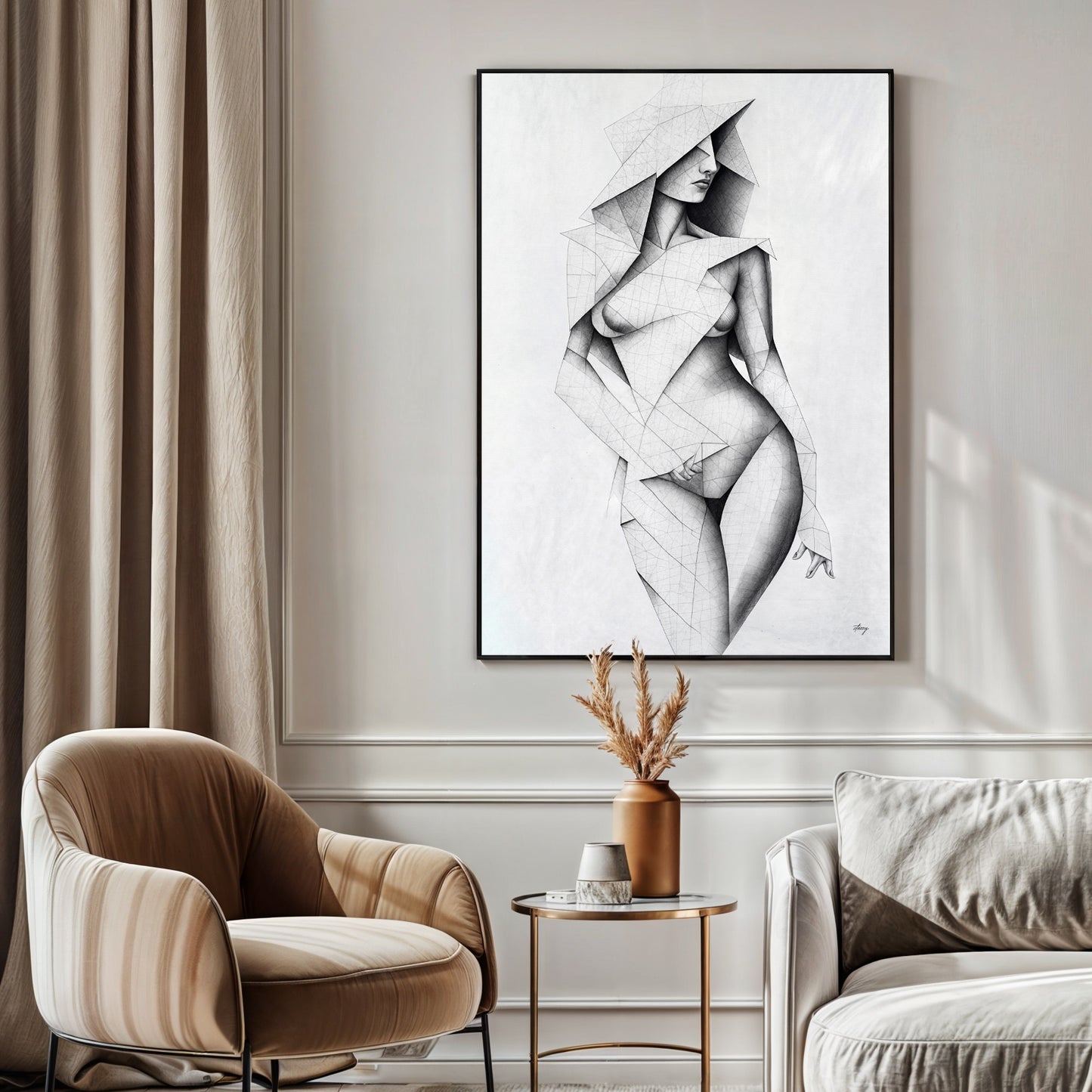 Canvas Print: "Tangible Point"