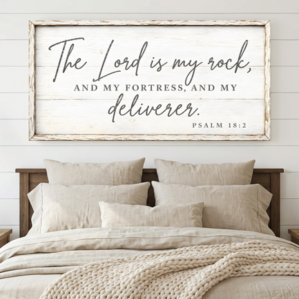 The Lord Is My Rock - Psalm 18:2