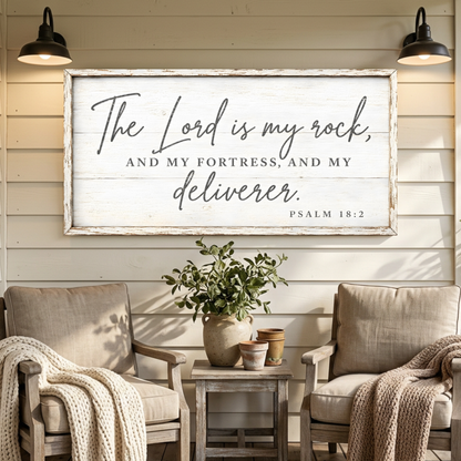 The Lord Is My Rock - Psalm 18:2