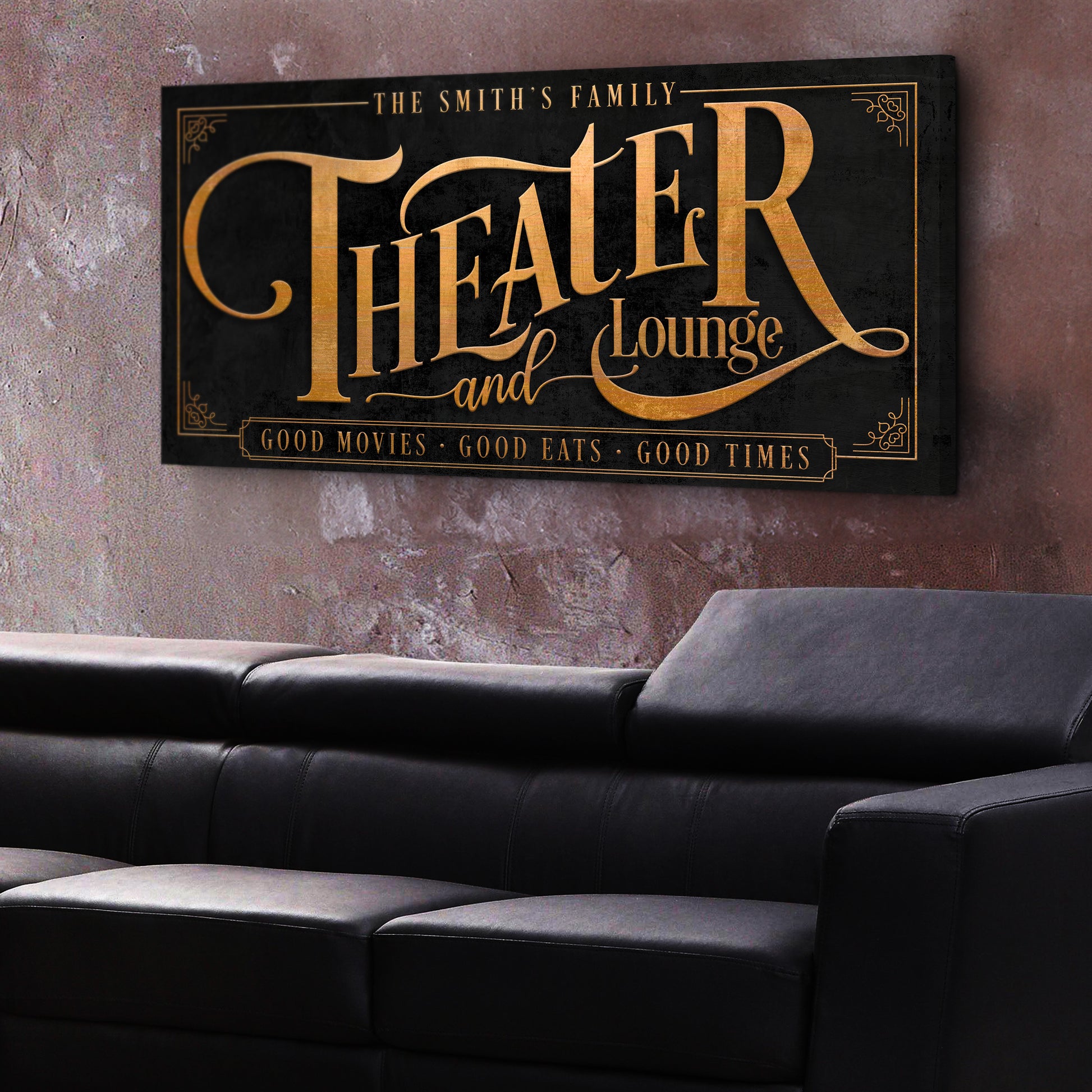 Theater Sign IX Style 2 - Image by Tailored Canvases