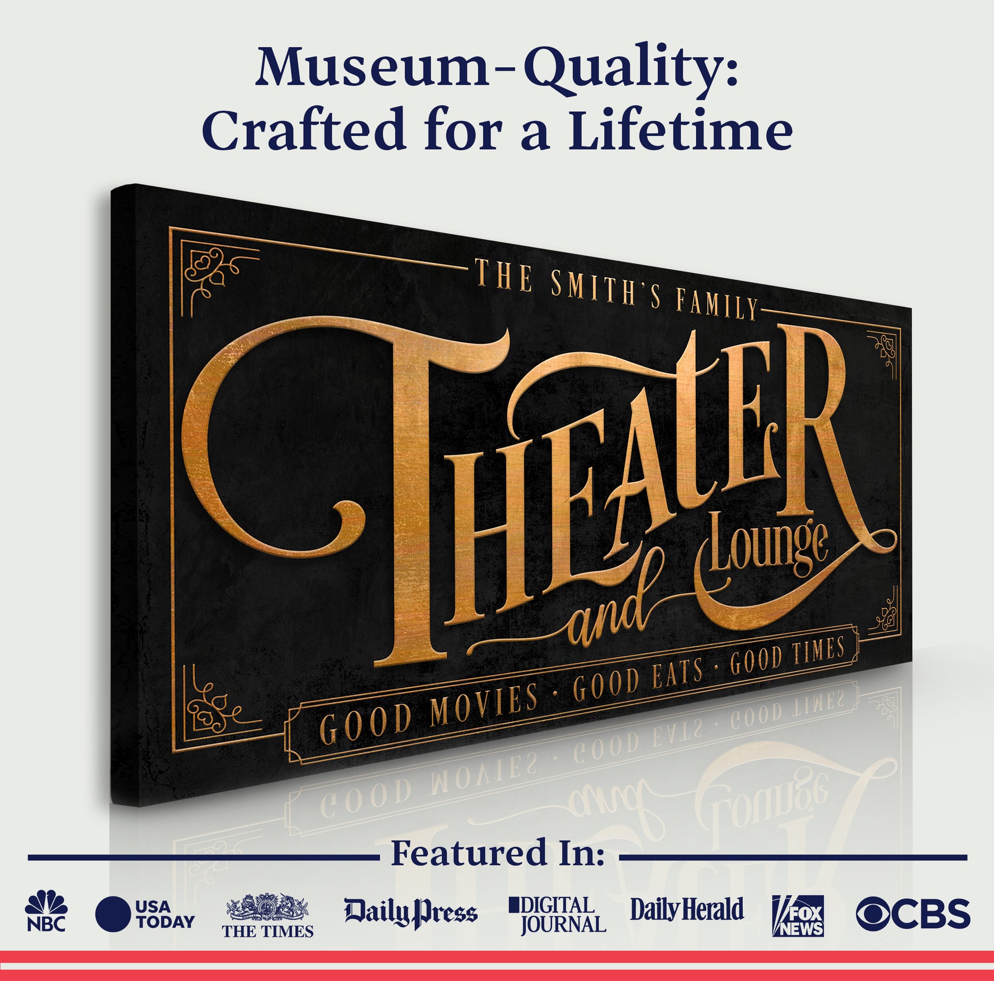 Theater Sign IX Quality - Image by Tailored Canvases