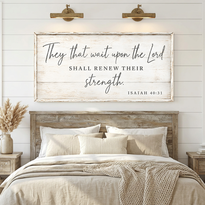 They That Wait Upon The Lord - Isaiah 40:31