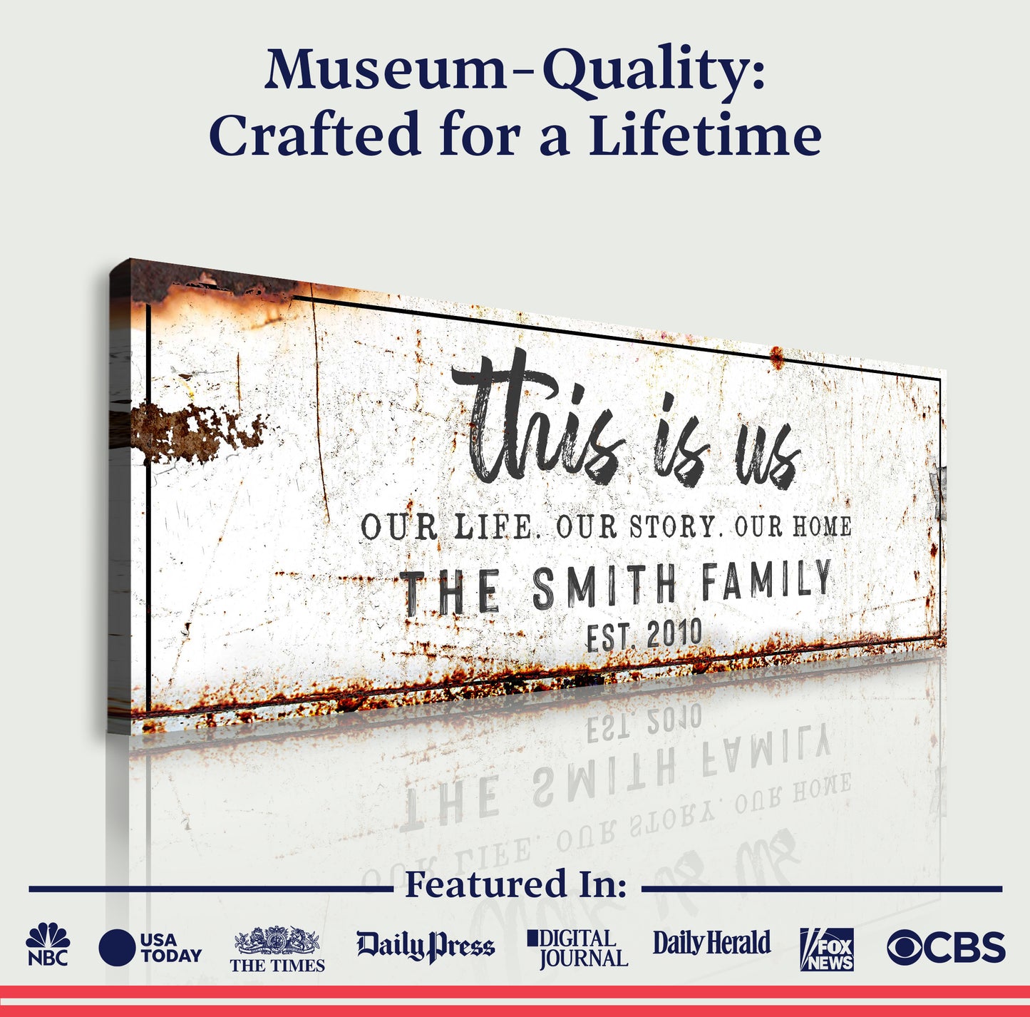 This Is Us Rustic Sign