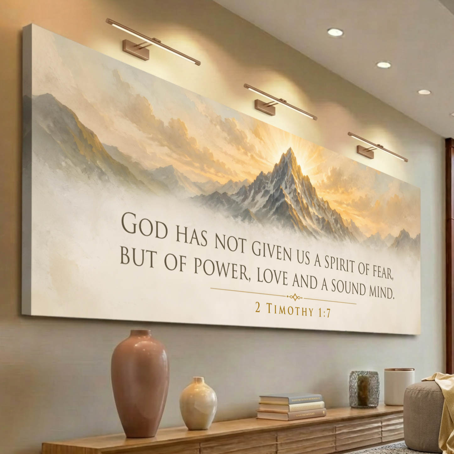 God Has Not Given Us A Spirit Of Fear, But Of Power, Love, And A Sound Mind - 2 Timothy 1:7