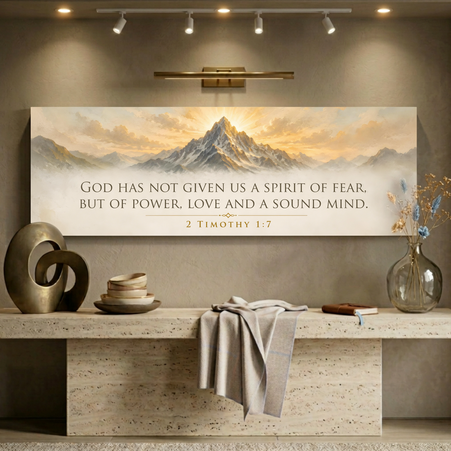 God Has Not Given Us A Spirit Of Fear, But Of Power, Love, And A Sound Mind - 2 Timothy 1:7