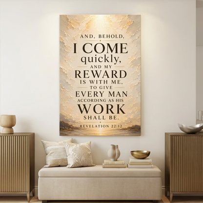 To Give Every Man According To His Work - Revelation 22:12