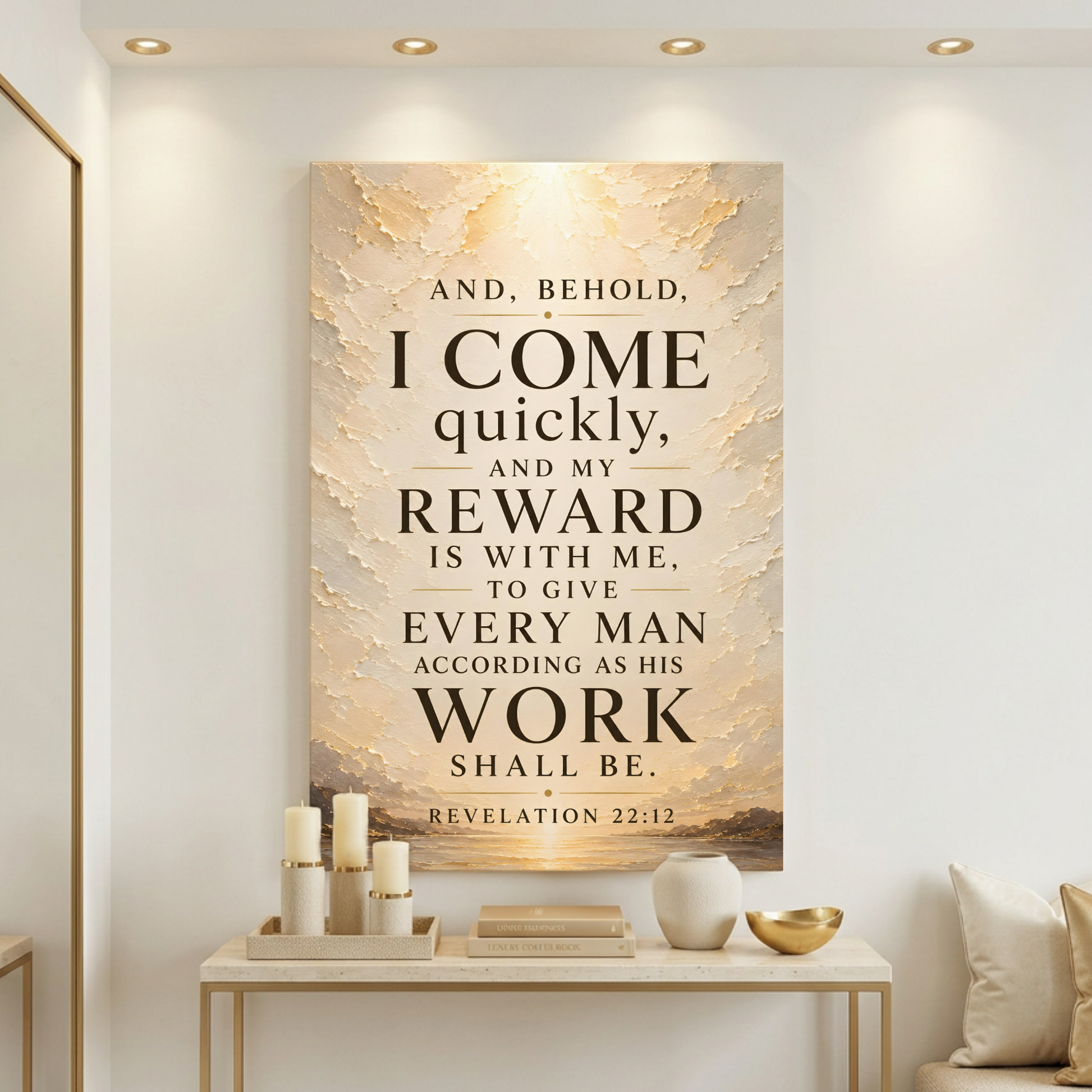 To Give Every Man According To His Work - Revelation 22:12