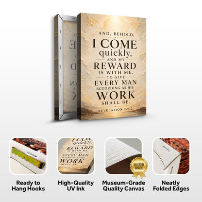 To Give Every Man According To His Work - Revelation 22:12