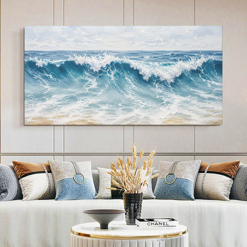 Turquoise Tide Wave