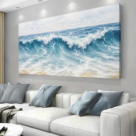 Turquoise Tide Wave