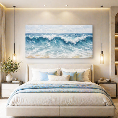 Turquoise Tide Wave