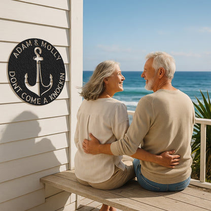 Anchor Plaque - Steel Sign