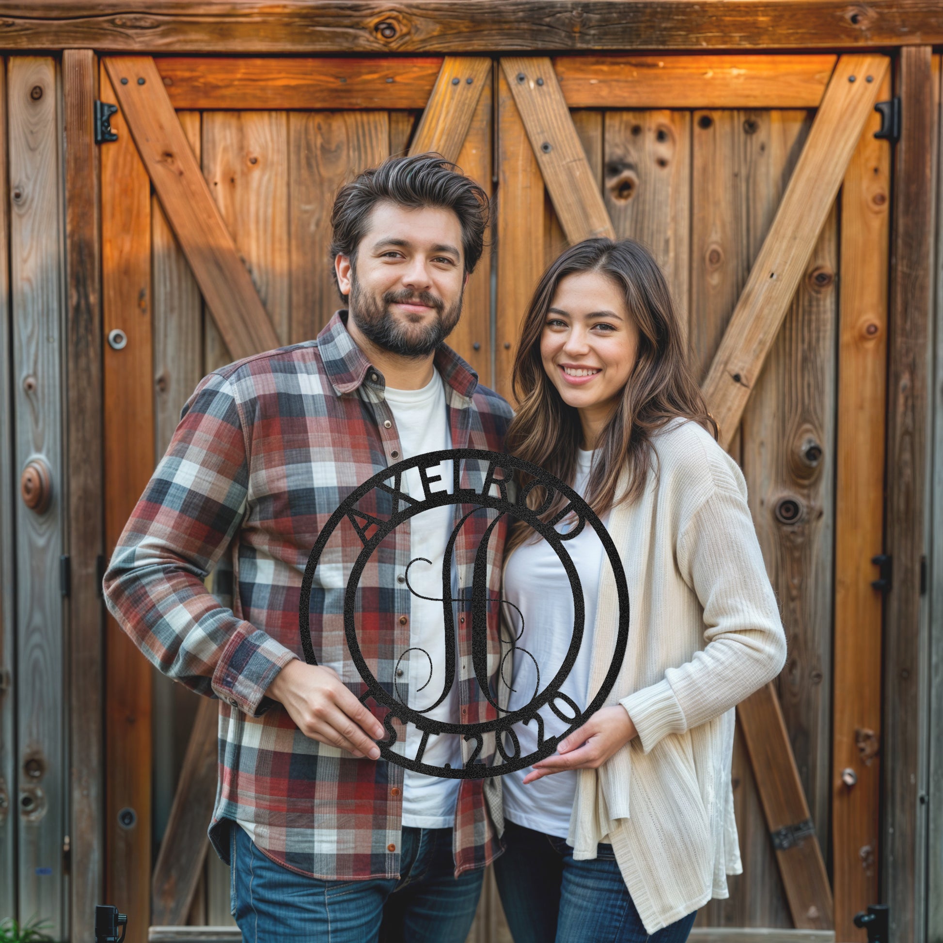 Family Name - Steel Sign