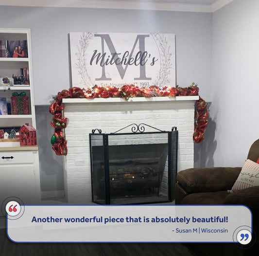 Family Monogram Sign III