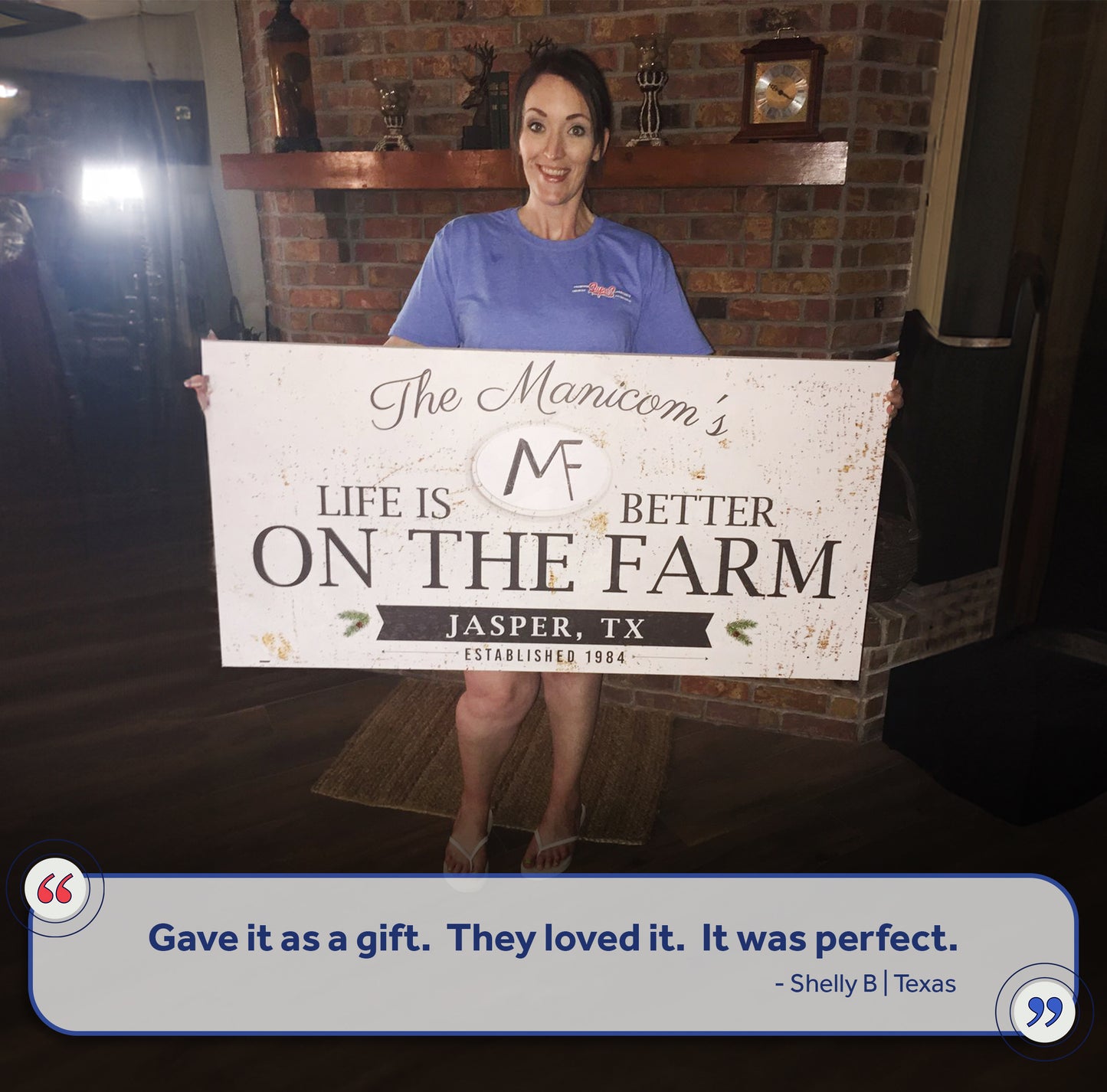 Life Is Better On The Farm Sign (Free Shipping)