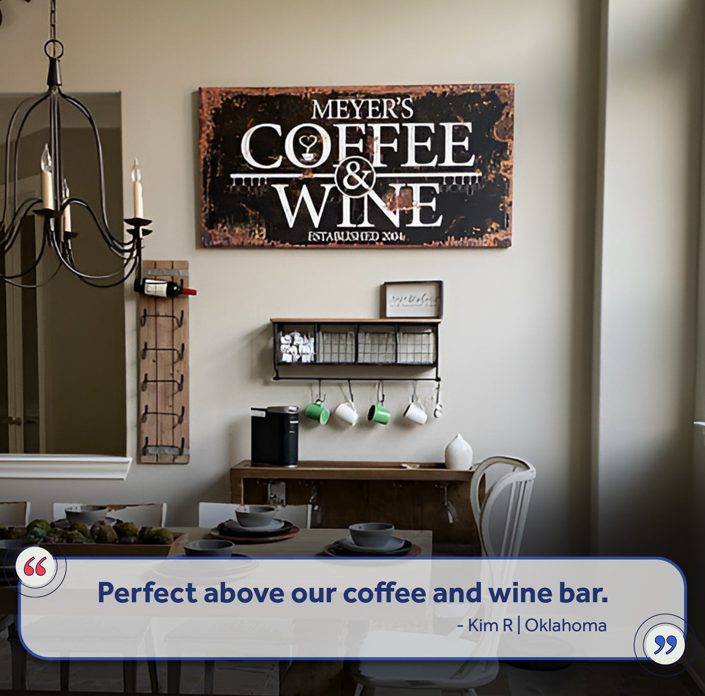 Coffee and Wine Sign III