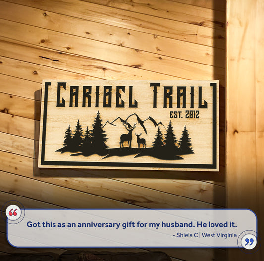 Family Mountain Sign III