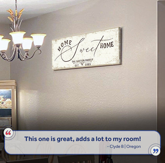Home Sweet Home Sign V