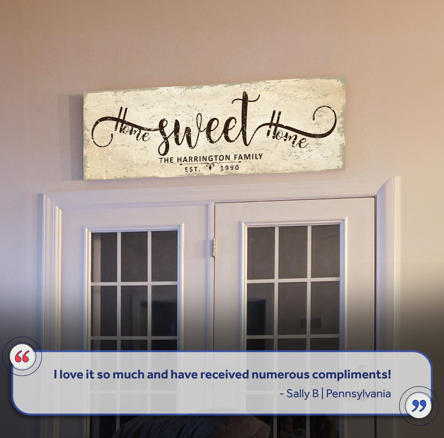Home Sweet Home Sign VI (Free Shipping)